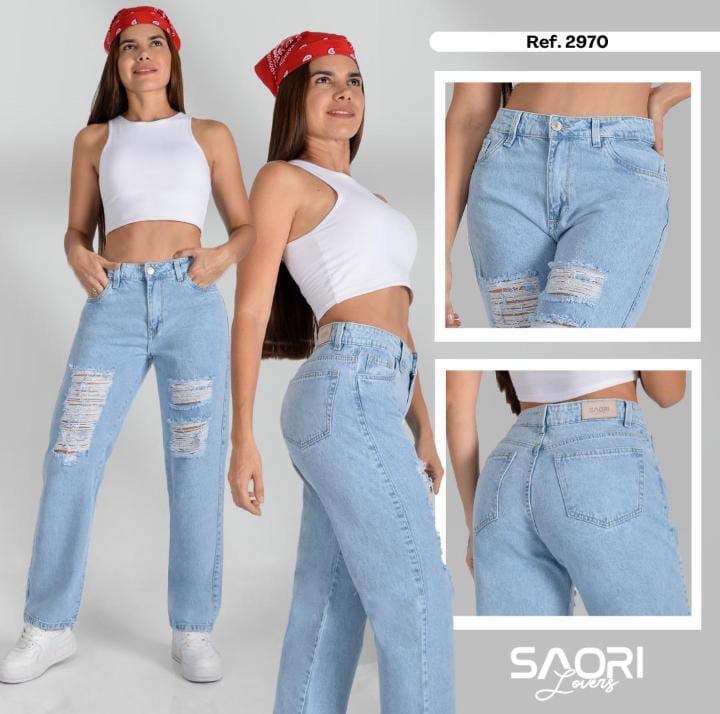 Jeans Bota Recta REF 2970