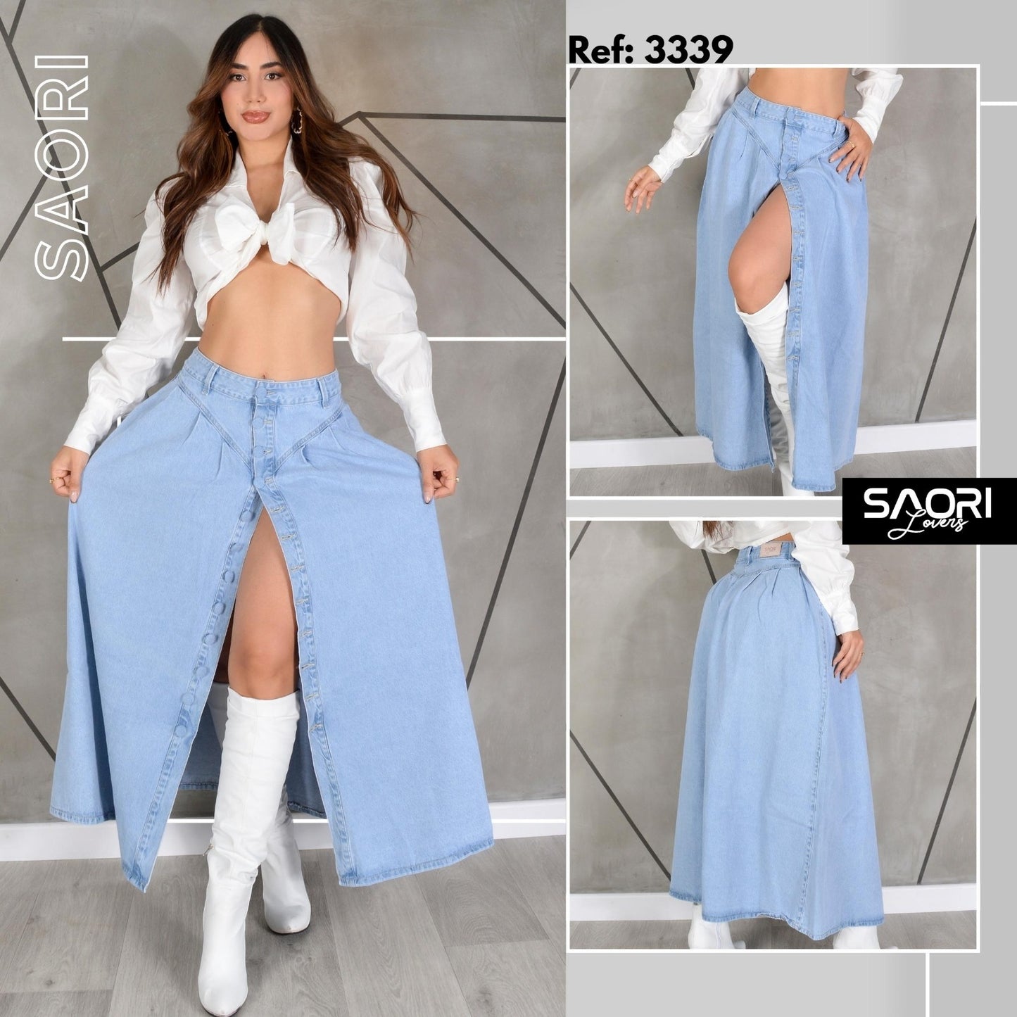 FALDA TIRO ALTO REF 3339