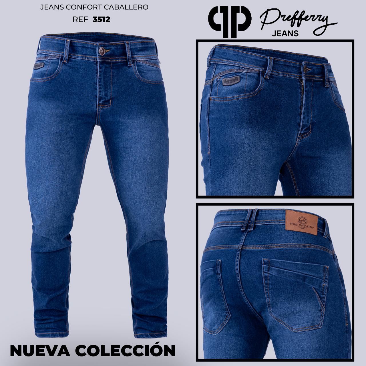 Jeans Skinny Caballero Ref 3512 OSCURO