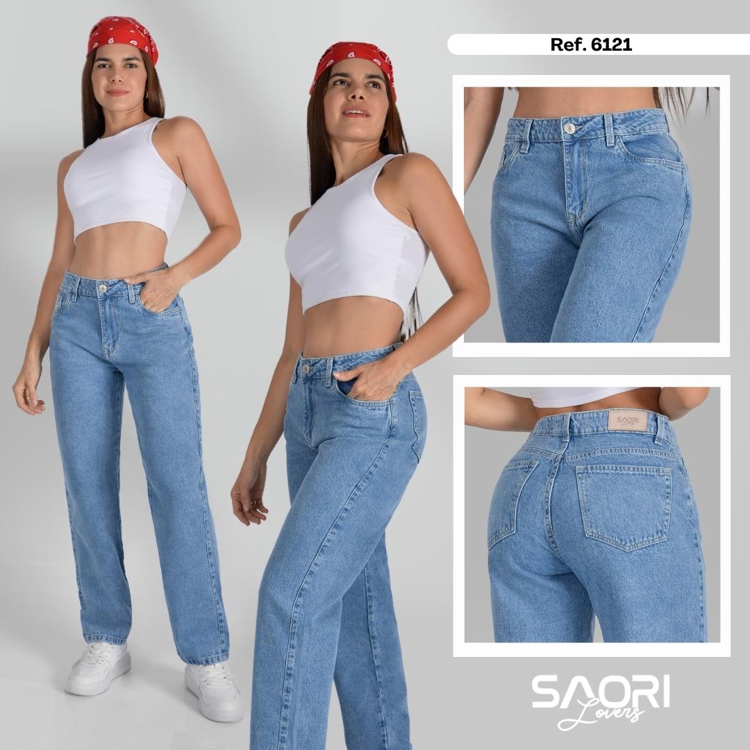 Jeans Bota Recta REF 6121