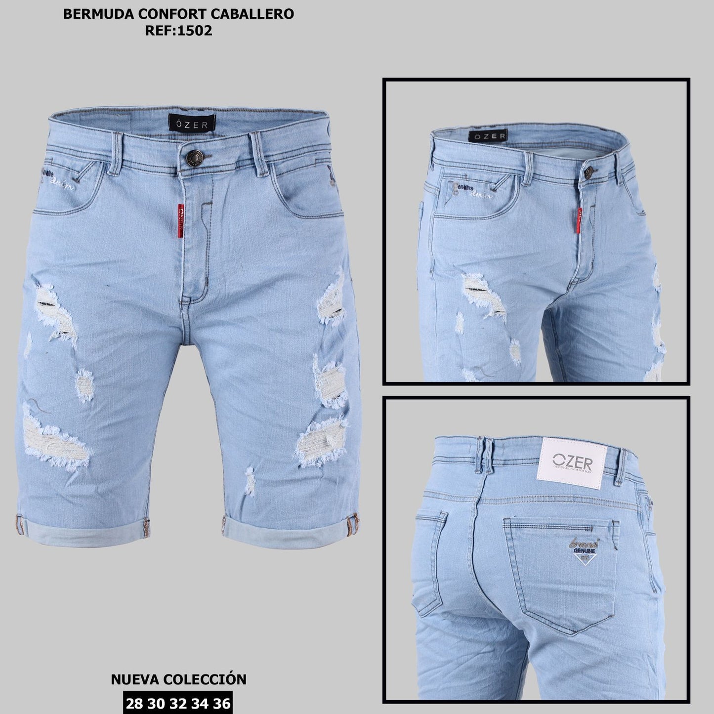 BERMUDA CONFORT REF 1502