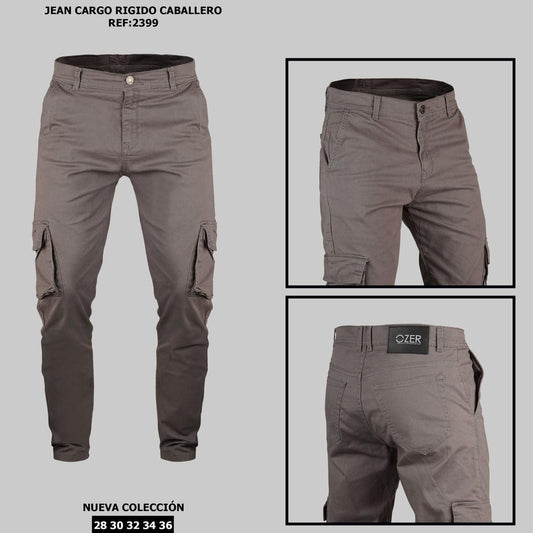 Jeans Cargo Caballero Ref 2399 GRIS