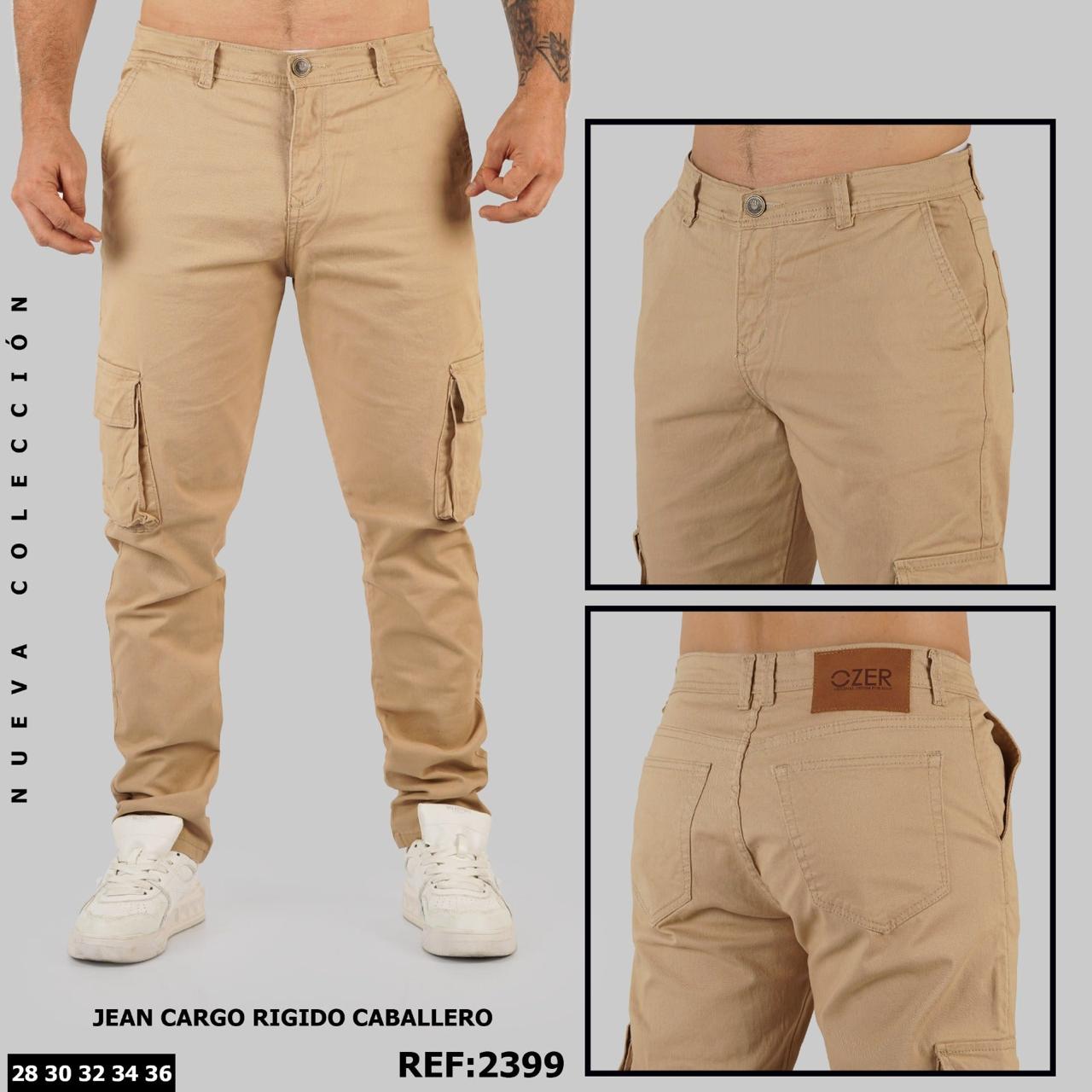 Jeans Cargo Caballero Ref 2399 KAKI