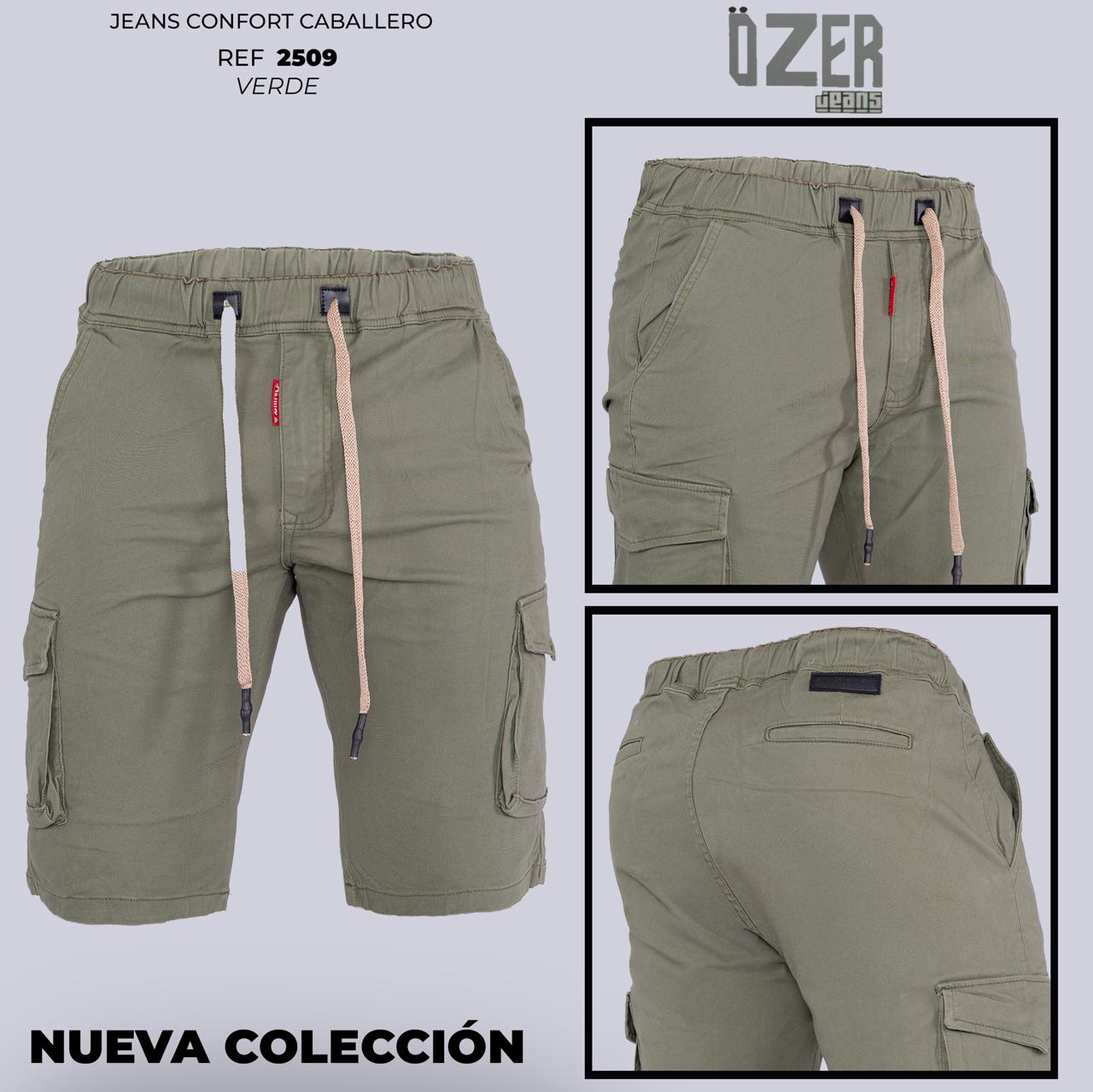 Bermuda Caballero Ref 2509 Verde militar