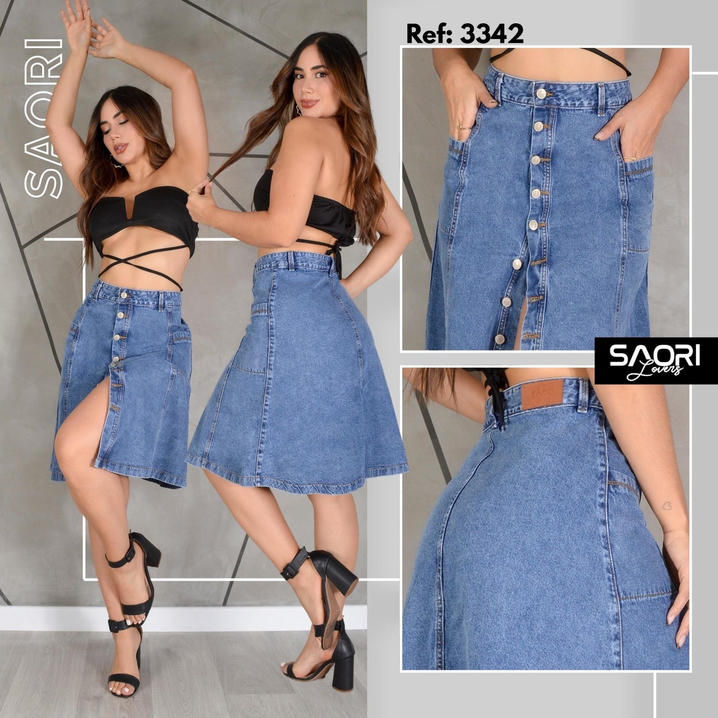 FALDA   TIRO ALTO REF 3342