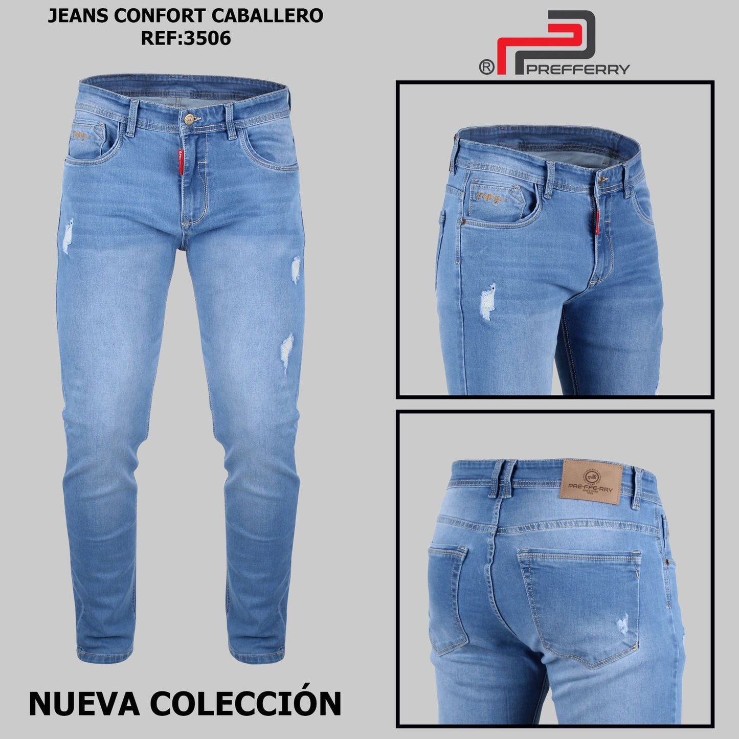Jeans Skinny Caballero Ref 3506