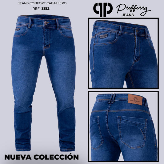 Jeans Skinny Caballero Ref 3512 OSCURO