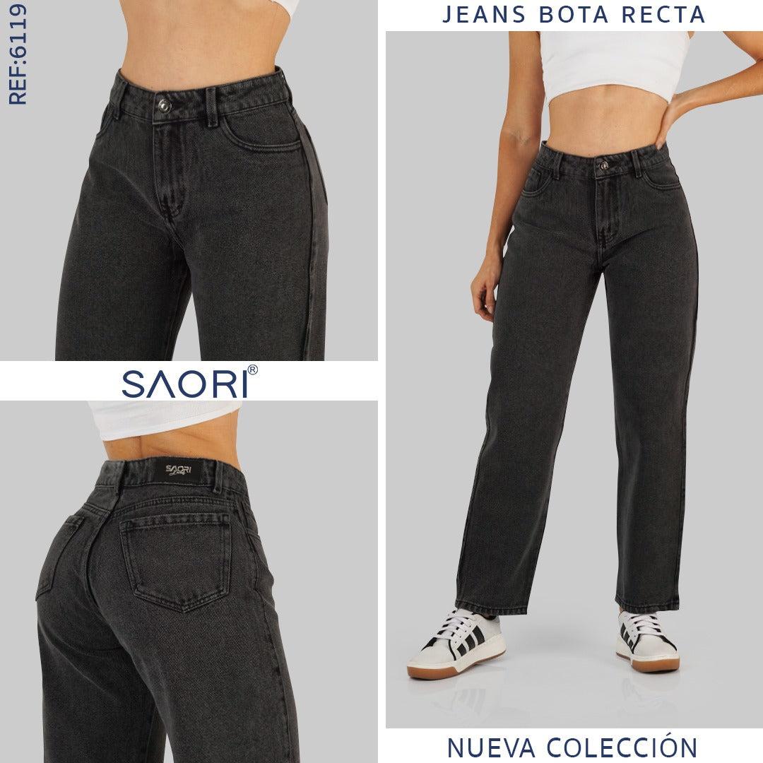 Jeans Bota Recta REF 6119