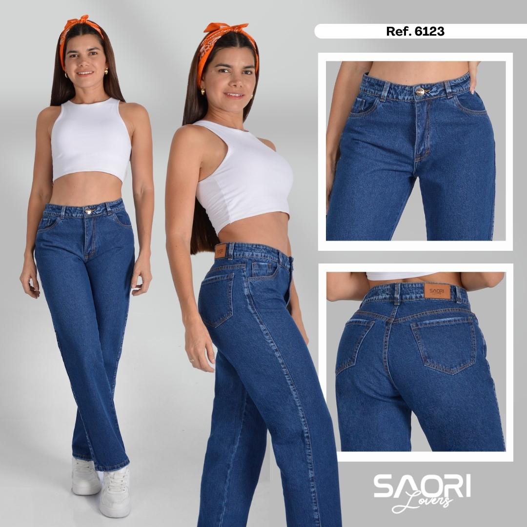 Jeans Bota Ancha REF 6123