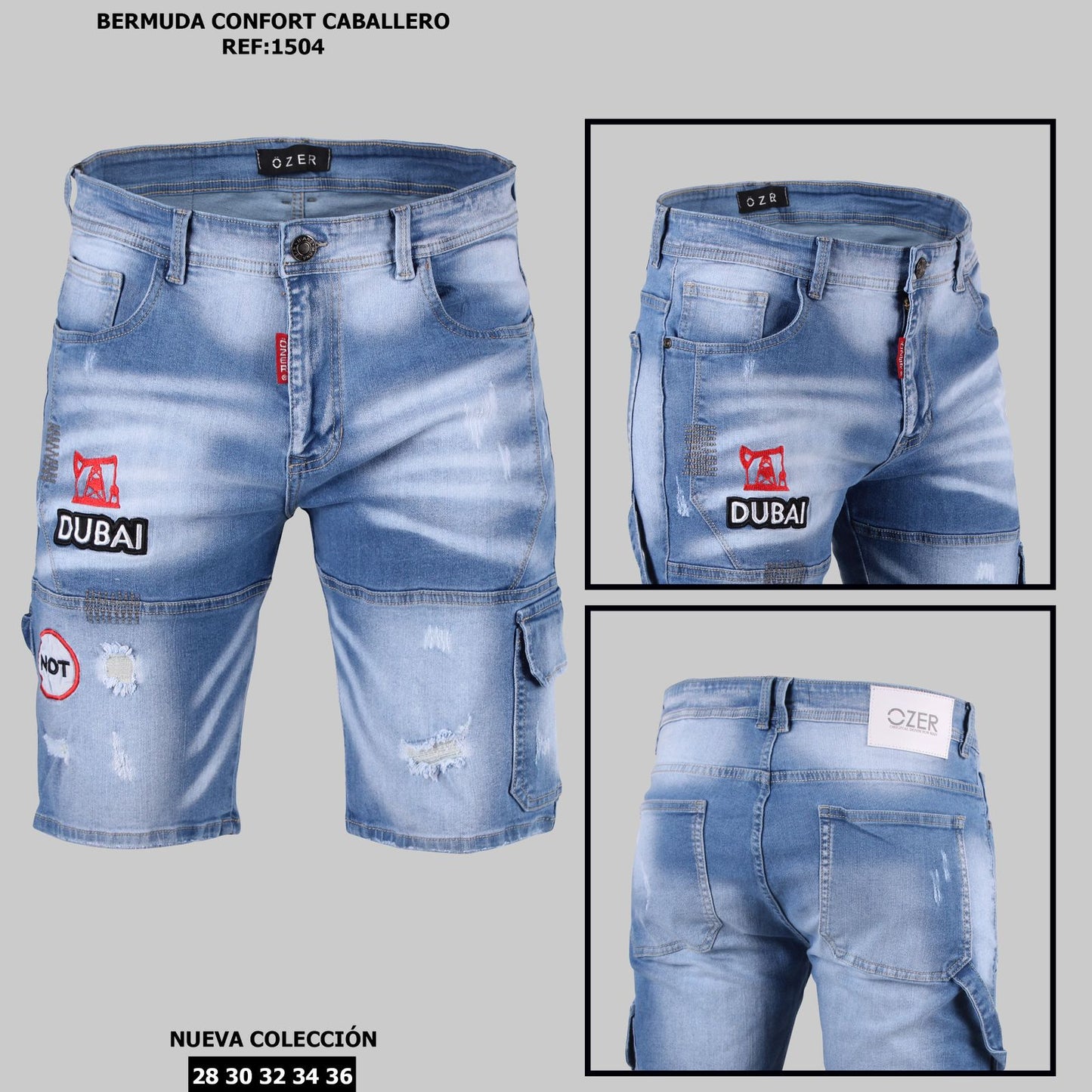 BERMUDA CONFORT REF 1504